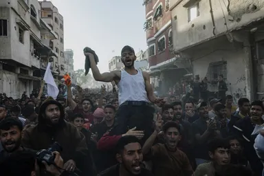 Uitzonderlijk protest tegen Hamas in Gaza: 'Het is nu een zaak van leven of dood'
