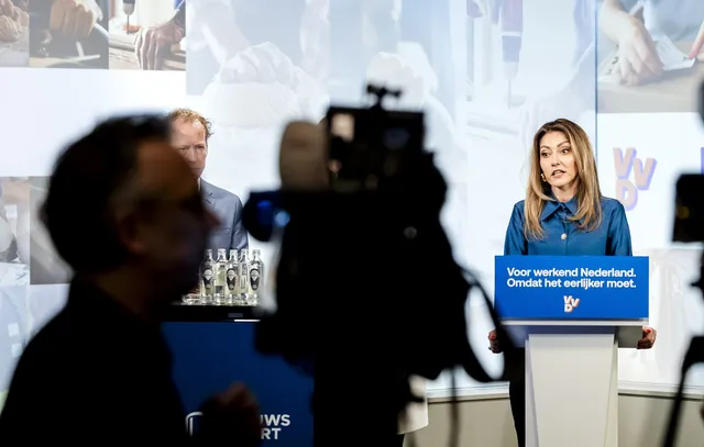 VVD-leider Yesilgöz presenteert 'De agenda van hardwerkend Nederland'.