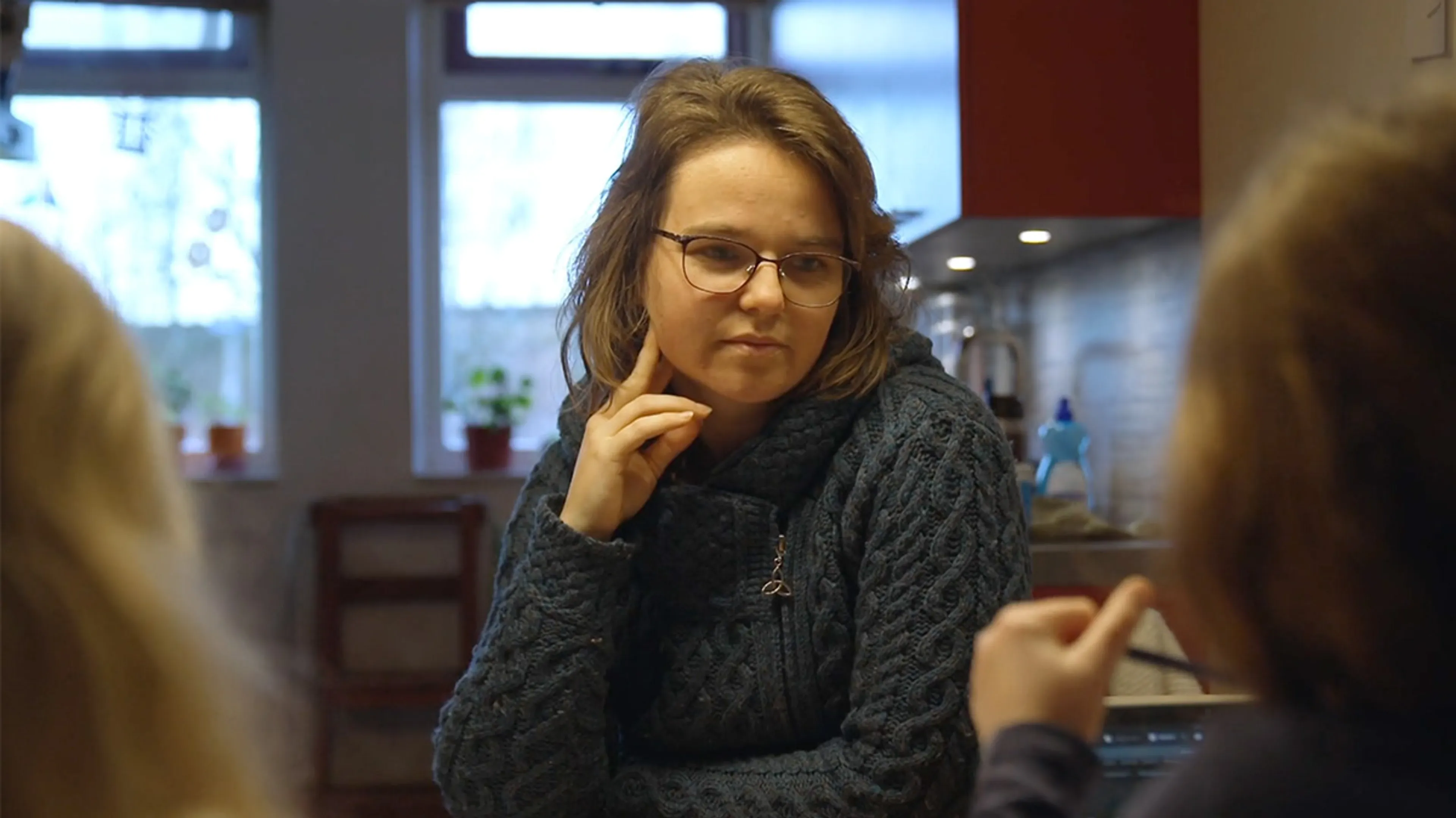 Iris geeft haar kinderen thuisonderwijs