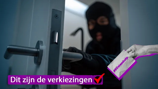 Politieke partijen onder de loep: wat moet er gebeuren met criminaliteit? Verkiezingen 2025.