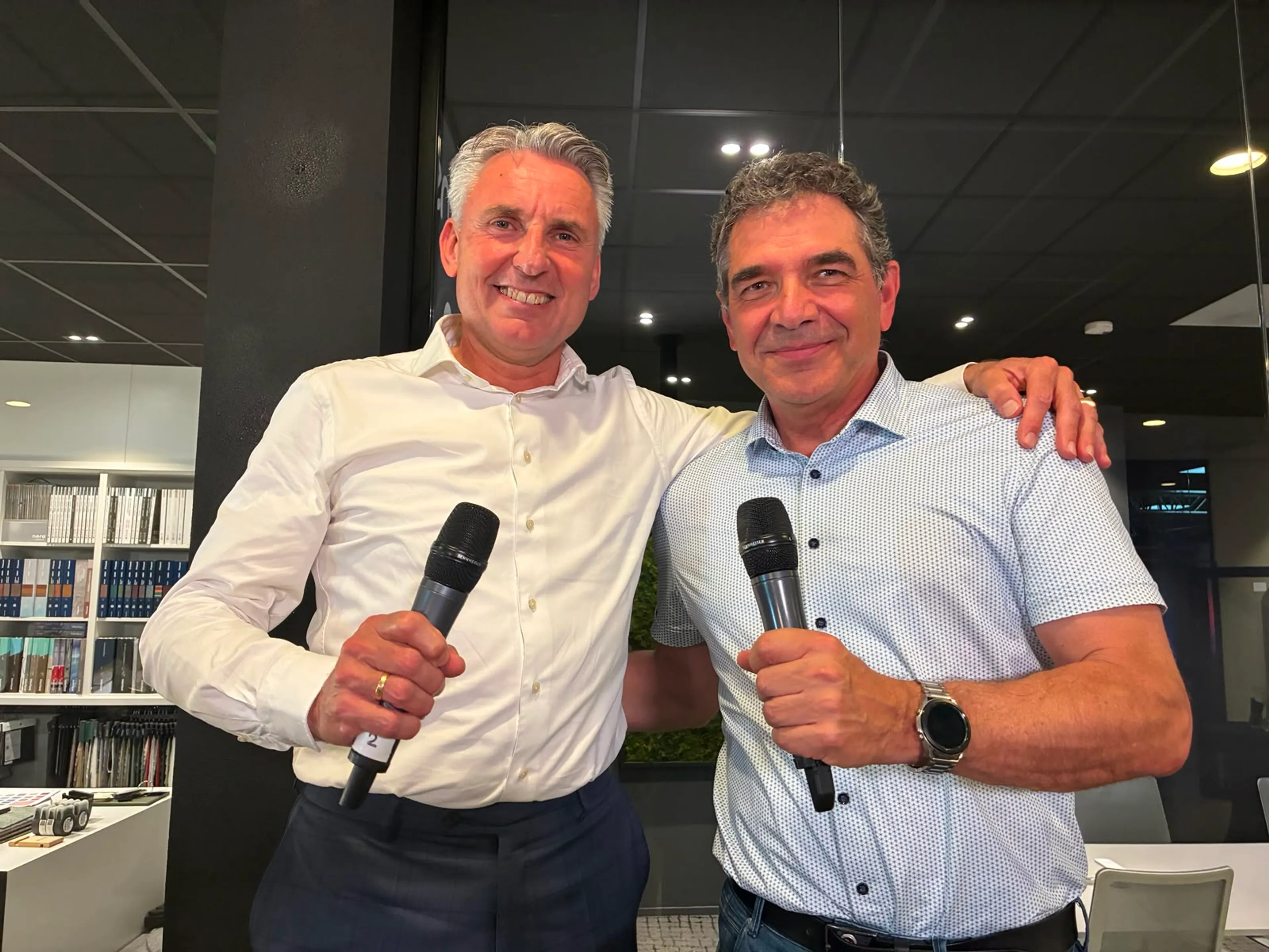 Welkom Arthur en Huib!