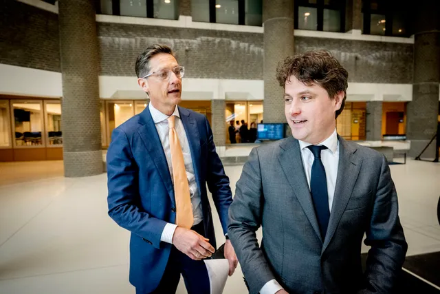 Henri Bontenbal (CDA) en Joost Eerdmans (JA21).