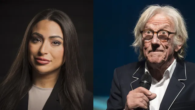 Lale Gül en Freek de Jonge botsen: 'Over moslims moet je ook harde grappen kunnen maken'.