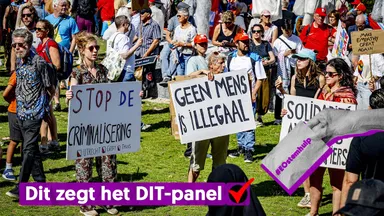 Moeten illegale migranten uitgezet worden? 'Geen mens is illegaal'