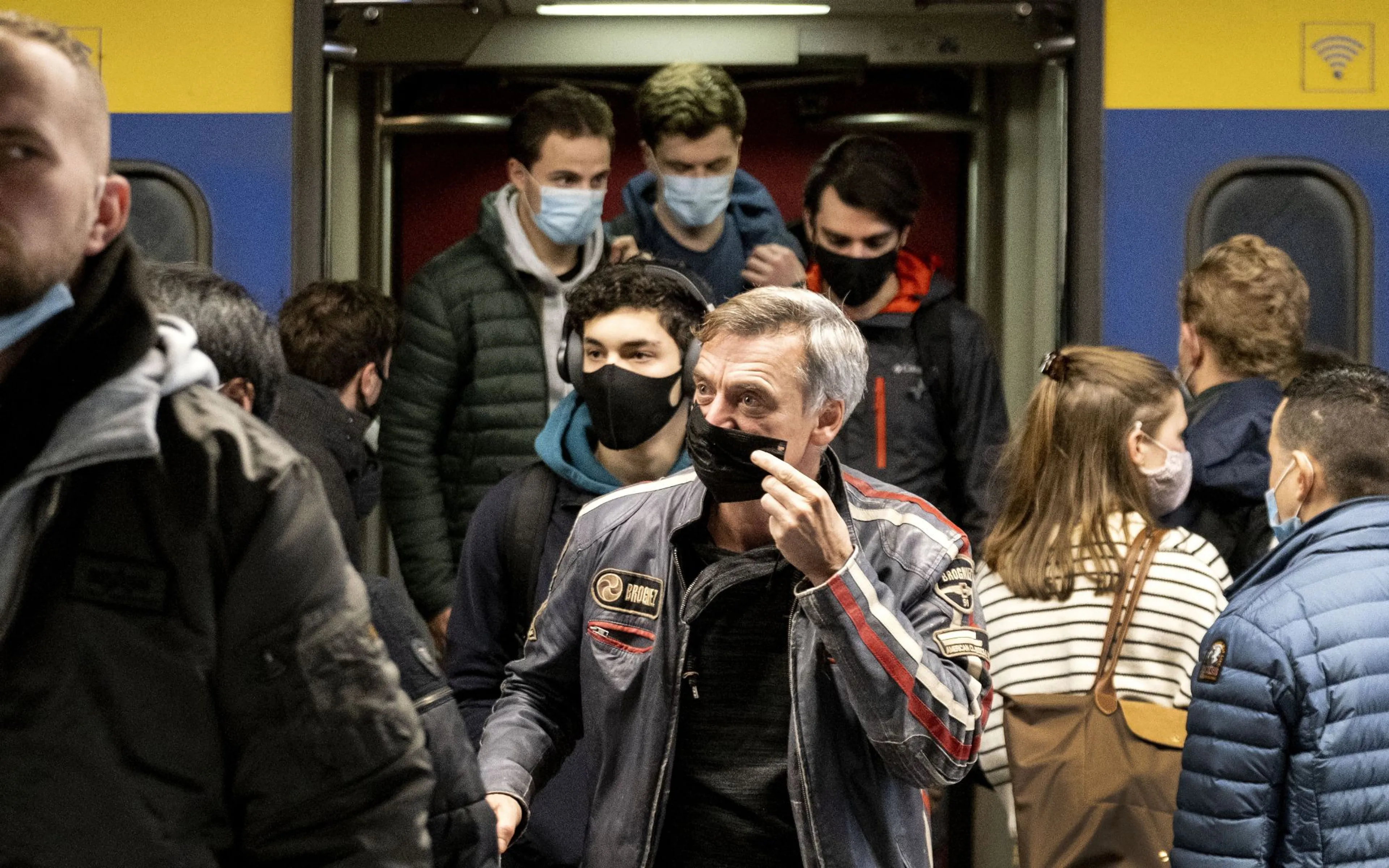 Een beeld uit de tijd van het coronavirus