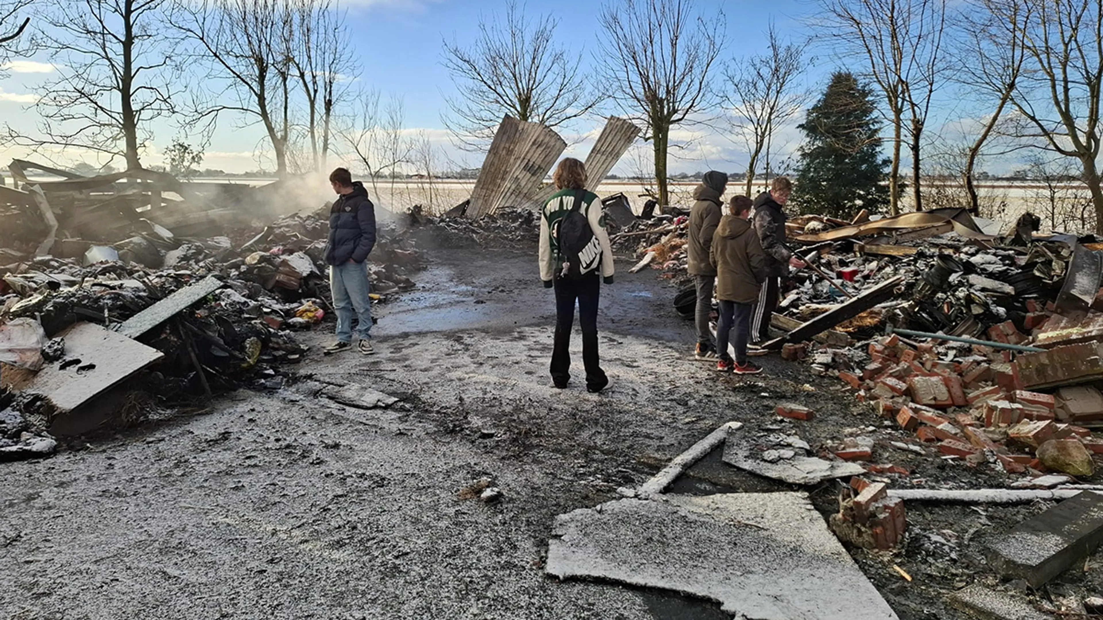 Gezinshuis uit 'Dit is de kwestie' te maken met extreme brand: 'Alles is weg'.