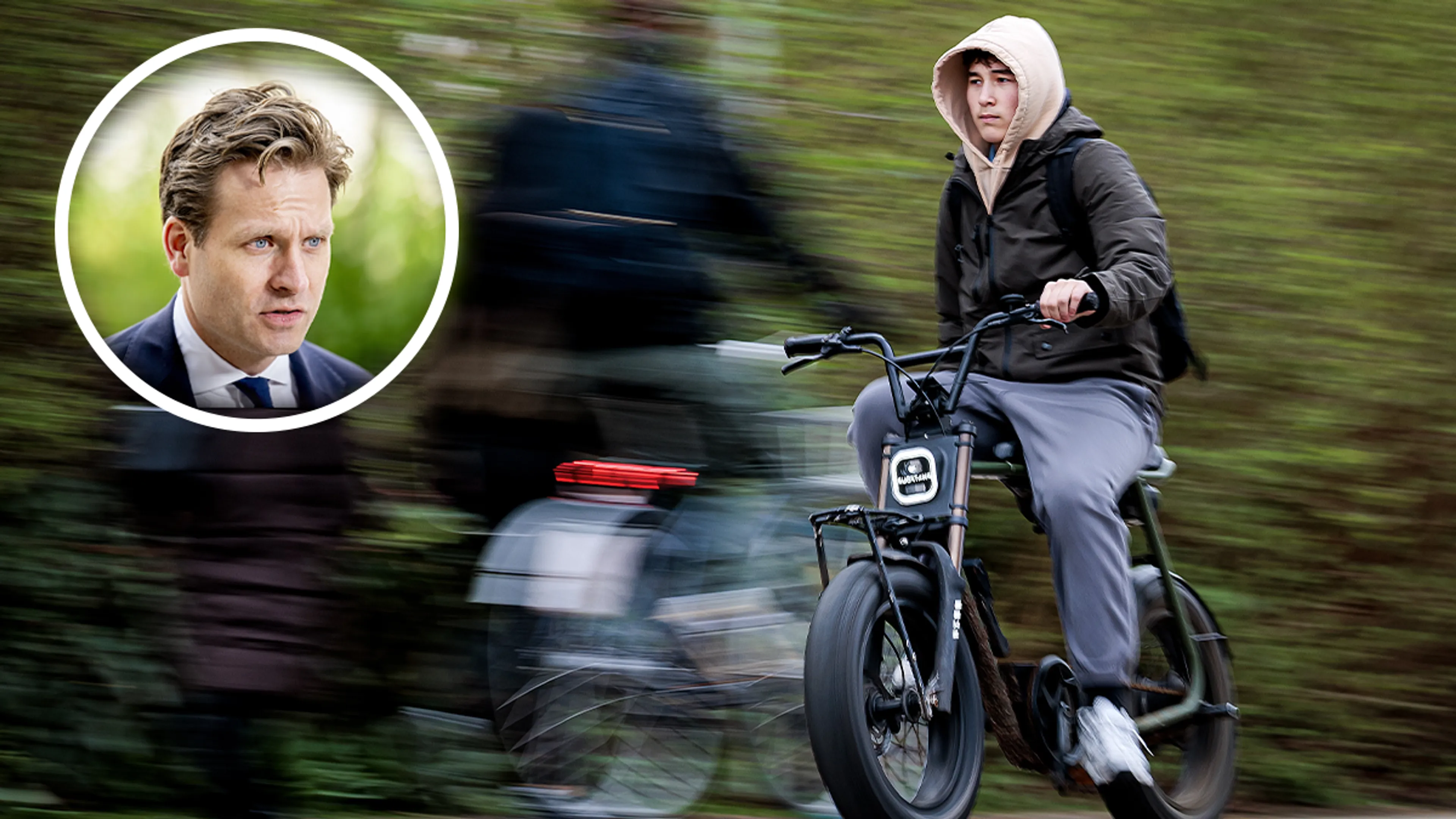 Minister Karremans wil dat ouders in gesprek gaan met kinderen over slecht gedrag op fatbike