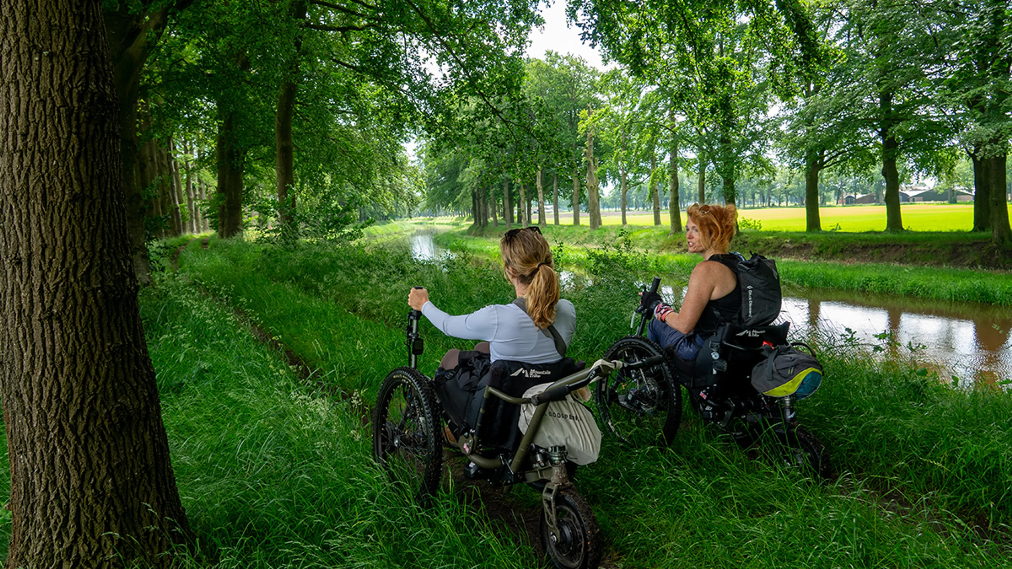 Het Pieterpad is nu rolstoelvriendelijk