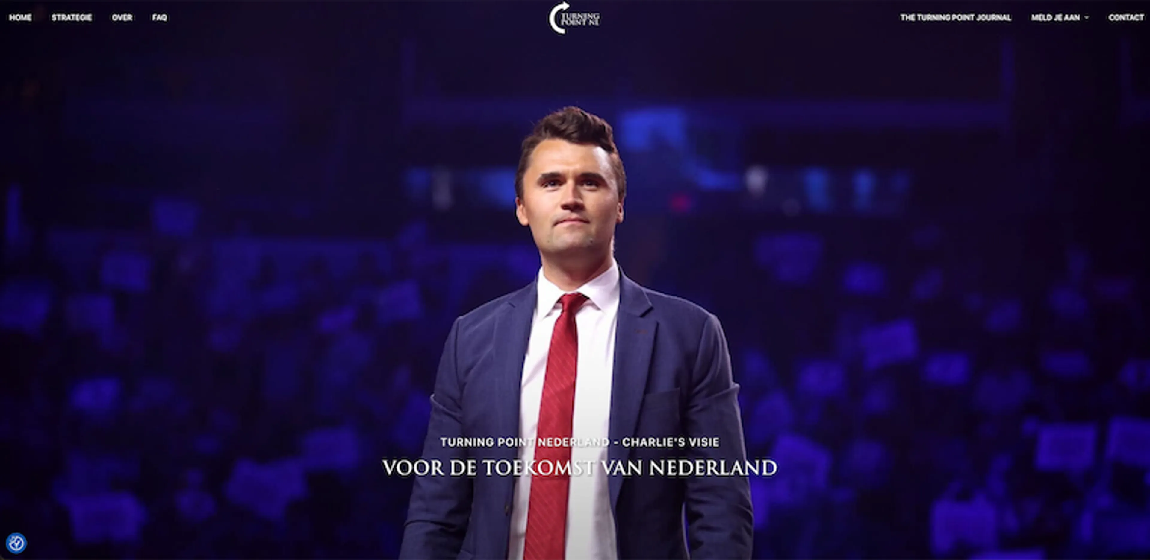 De website van Turning Point Nederland