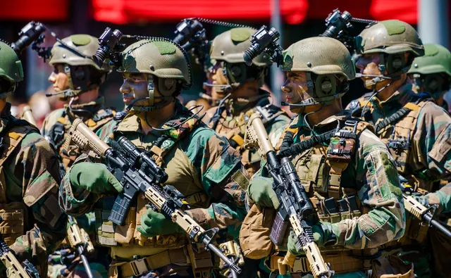 Nederlandse militairen.