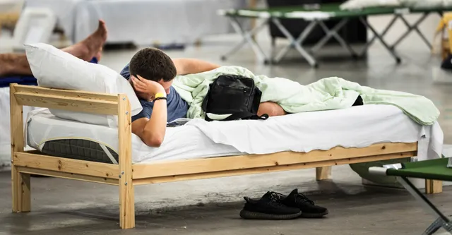 Opvang Oekraïners Jaarbeurs.